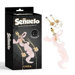 Набір затискачі для сосків та анальна пробка CHISA Senuelo Palyful Fetish Fantasy Kit