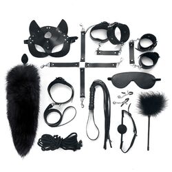 Набір БДСМ Art of Sex - Maxi BDSM Set Leather (13 предметів)