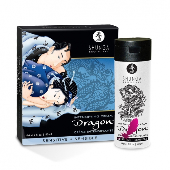 Возбуждающий крем для двоих Shunga Dragon Sensitive - фото0
