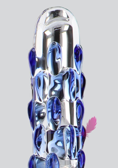 Склянний фалоімітатор ToyJoy Diamond Dazzler - фото2