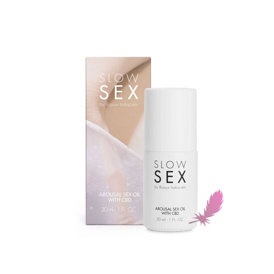 Збуджуюча кліторальна олія SlowSex Arousal Sex Oil CBD - фото0