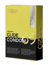Премиум презервативы EGZO 3шт