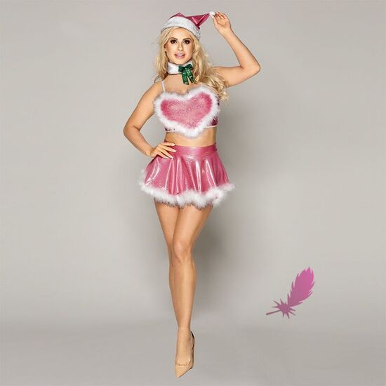 Новогодний эротический костюм Блестящая Шелли - фото1