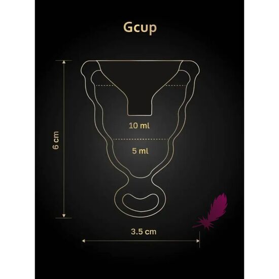 Менструальная чаша Gcup Gvibe - фото1
