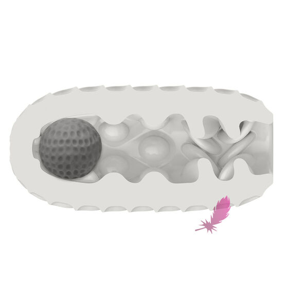 Мастурбатор-яйце з кулькою CalExotics Boundless Squishy Ball - фото7