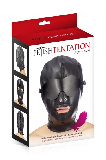 Закрытая маска с повязкой на глаза Fetish Tentation - фото1