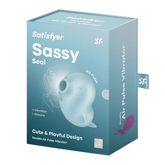 Вакуумный клиторальный стимулятор Satisfyer Sassy Seal - фото2