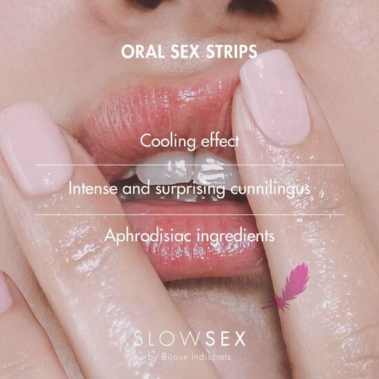Смужки для орального сексу Bijoux Slow Sex Oral - фото2