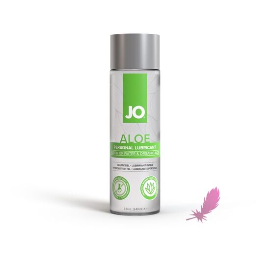 Змазка на водній основі JO H2O Waterbased Aloe - фото0