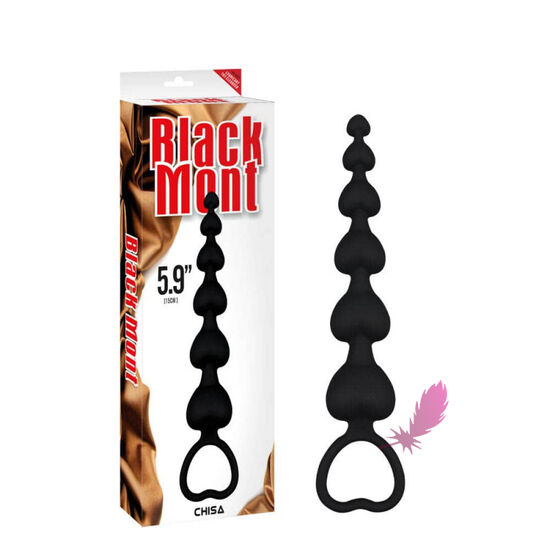 Анальне намисто Black Mont Elite Lover's Beads - фото0