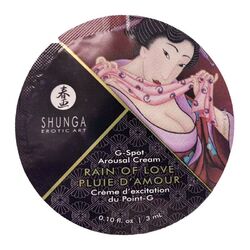 Пробник крему для стимуляції точки G Shunga RAIN OF LOVE
