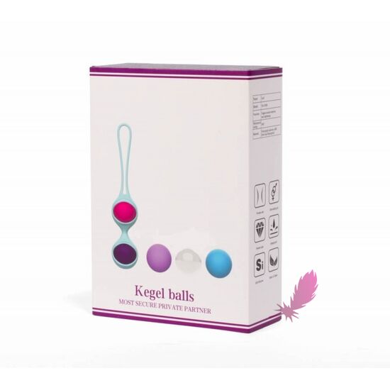 Вагінальні кульки Mistress Beautiful Kegel Balls II - фото3