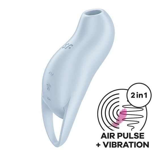 Вакуумний кліторальний стимулятор із вібрацією Satisfyer Pocket Pro 1 - фото2