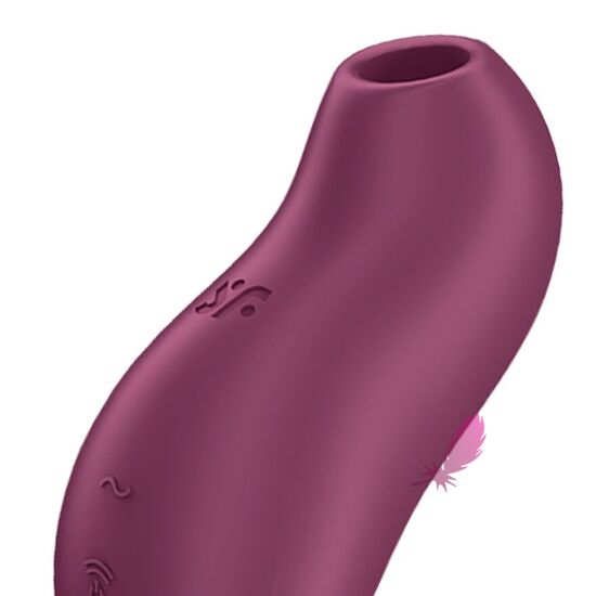 Вакуумний кліторальний стимулятор із вібрацією Satisfyer Pocket Pro 1 - фото4