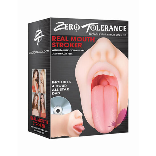 Реалістичний мастурбатор рот Zero Tolerance Evolved - фото4
