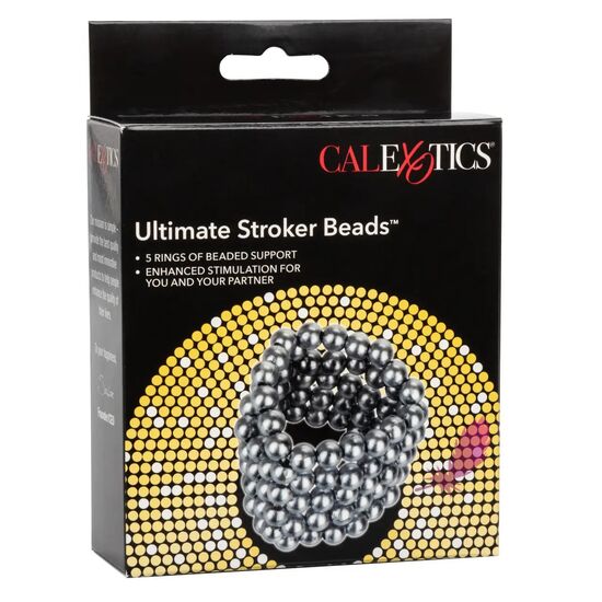 Насадка на член з перлами CalExotic Ultimate Stroker Beads - фото2