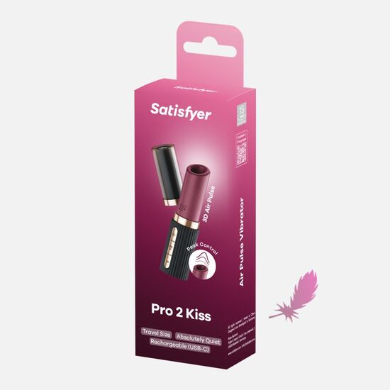 Вакуумний стимулятор клітора Pro 2 Kiss Satisfyer - фото4