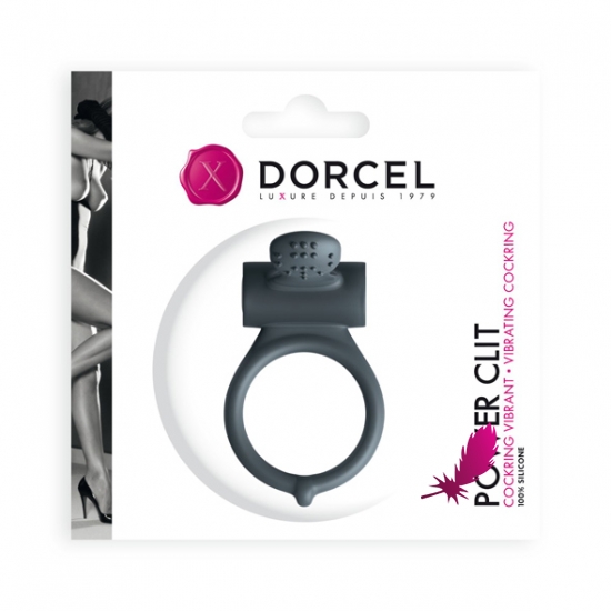 Эрекционное кольцо Marc Dorcel Power Clit Black V2 - фото1