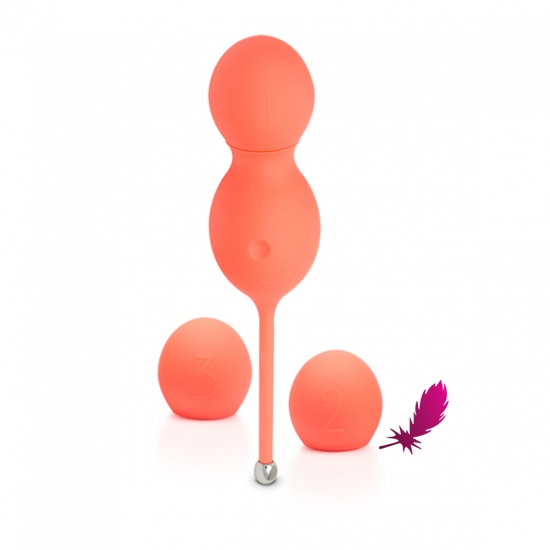 Набір вагінальних кульок з вібрацією We Vibe Bloom - фото0