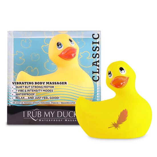 Вібратор качка I Rub My Duckie - Classic Yellow - фото1