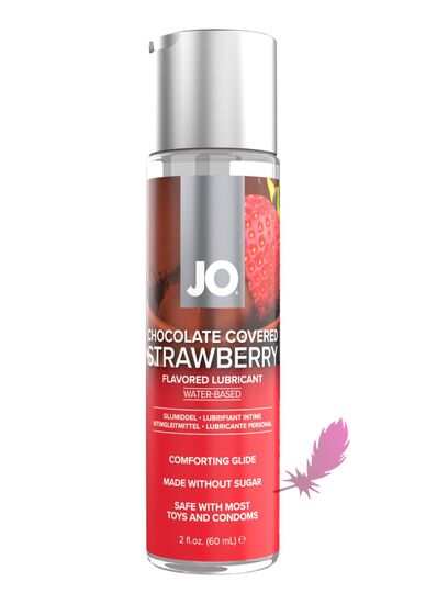 Набір їстівних лубрикантів System JO Sweet&Bubbly – Champagne & Chocolate Covered Strawberry - фото3