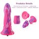 Фантазийная насадка для секс-машин Hismith 10.3″ Silicone Monster Dildo Series - фото3