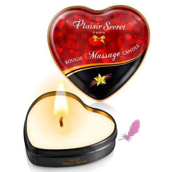 Масажні свічки сердечко Plaisirs Secrets - фото12