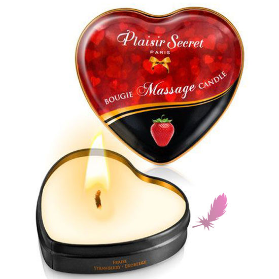 Масажні свічки сердечко Plaisirs Secrets - фото18