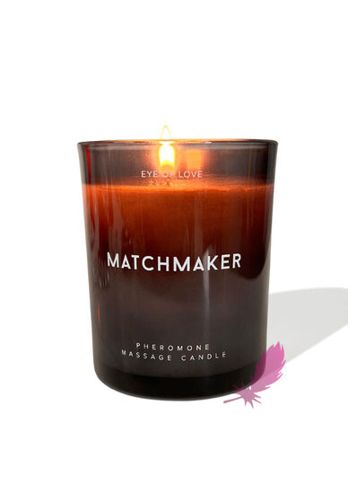 Масажна свічка з феромонами Matchmaker Pheromone Massage Candle - фото0