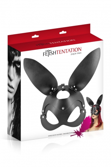 Маска зайки Fetish Tentation Adjustable Bunny Mask - фото1