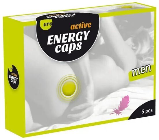 Збуджуючі капсули для чоловіків ERO Energy Caps 5 шт - фото0