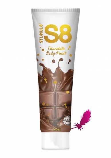 Їстівна фарба для тіла S8 Bodypaint шоколад - фото0
