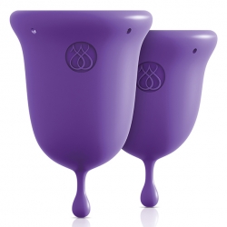 Менстуальні чаші  Jimmyjane - Intimate Care Menstrual Cups Purple