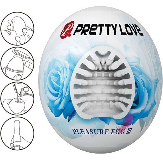 Мастурбатор-яйцо Pretty Love Pleasure Egg III - фото3