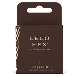 Презервативи LELO HEX Condoms Respect XL