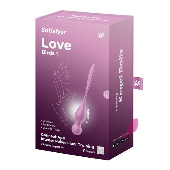 Вагинальные смарт-шарики с вибрацией Satisfyer Love - фото4