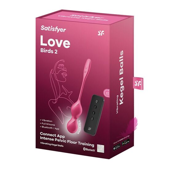 Вагинальные смарт-шарики с вибрацией Satisfyer Love - фото5