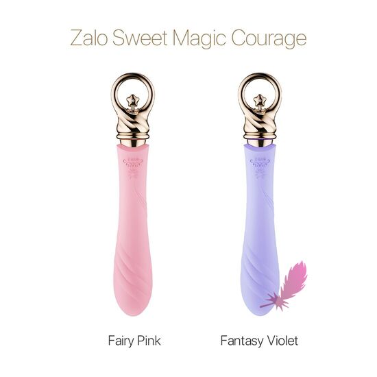 Вибратор для точки G с подогревом Zalo Sweet Magic - Courage Fairy - фото9