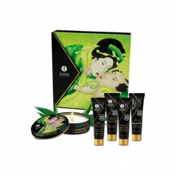 Подарунковий набір у пару Shunga Geishas Secret Kit Organica зелений чай
