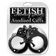 Металеві наручники Fetish Fantasy Anonized cuffs - фото3