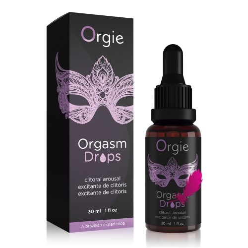 Збуджуючі краплі для клітору Orgie Orgasm Drops - фото0