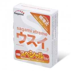 Ультратонкие латексные презервативы Sagami xtreme