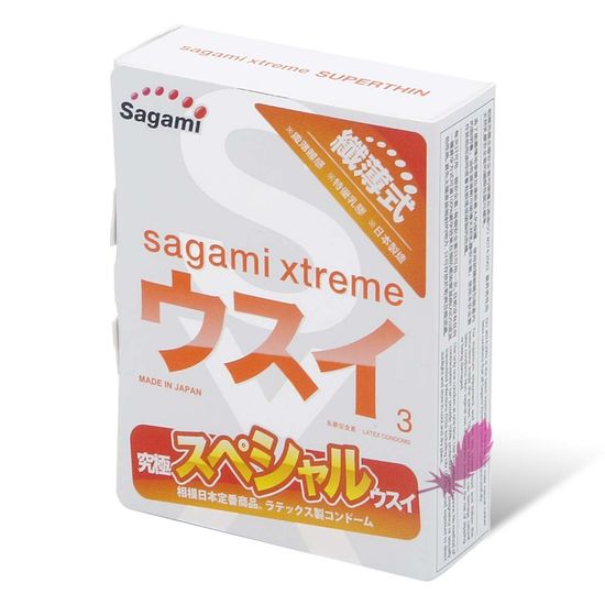 Ультратонкие латексные Sagami xtreme - фото0