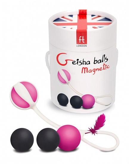 Вагінальні кульки на магніті Geisha balls Magnetic - Gvibe - фото1