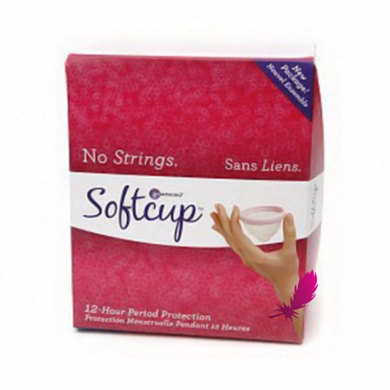 Одноразовая менструальная чаша SoftCup - фото1