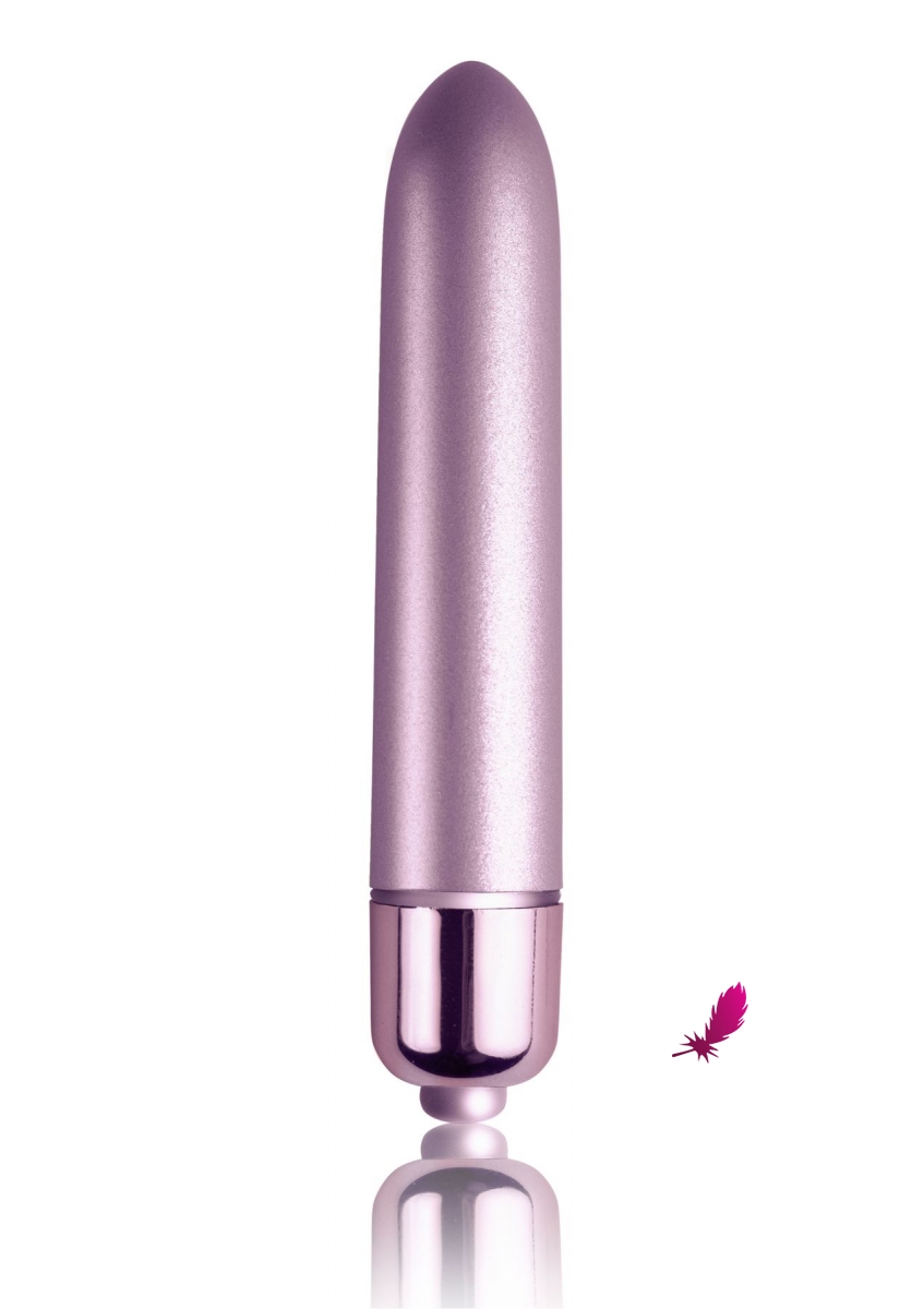 Мини вибратор Ultra Power Bullet 4 (розовый). 13 режимов работы, 9 см, АБС/силикон, водонепроницаемый