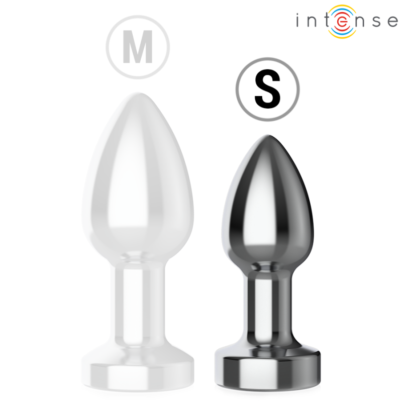 Анальна пробка з LED-підсвіткою та пультом INTENSE LED Metal Anal Plug (Розмір S) Анальна пробка з LED-підсвіткою та пультом INTENSE LED Metal Anal Plug (Розмір S)
