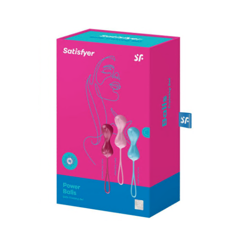 Набір вагінальних кульок Satisfyer Strengthening Balls C03 double