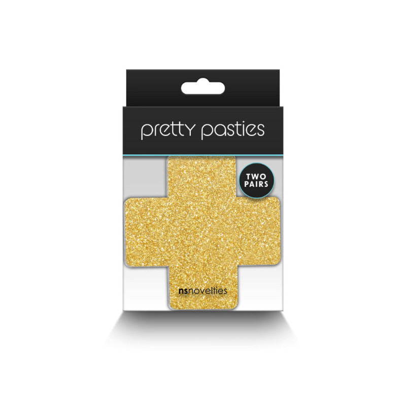 Набір наліпок на соски NSNovelties Pasties Glitter Cross