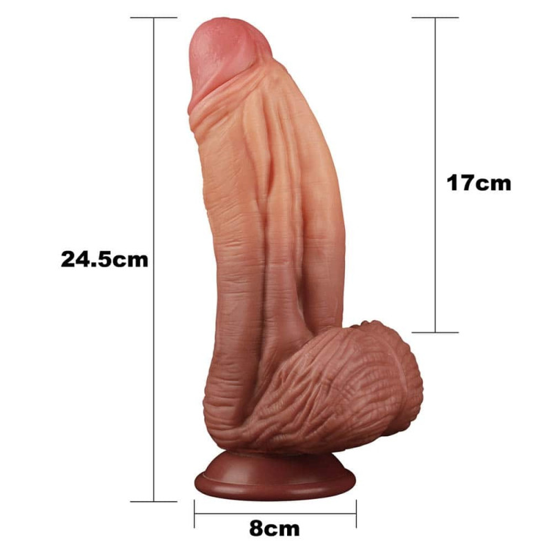 Фалоімітатор LoveToy Nature Cock 10